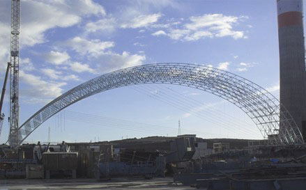 五指山大型网架结构